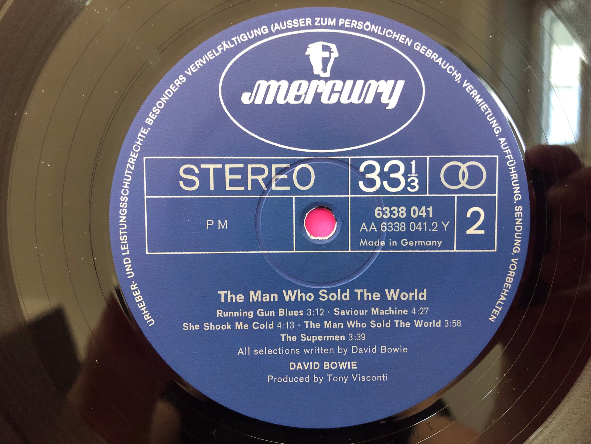 David Bowie : The Man Who Sold The World (LP,Album)