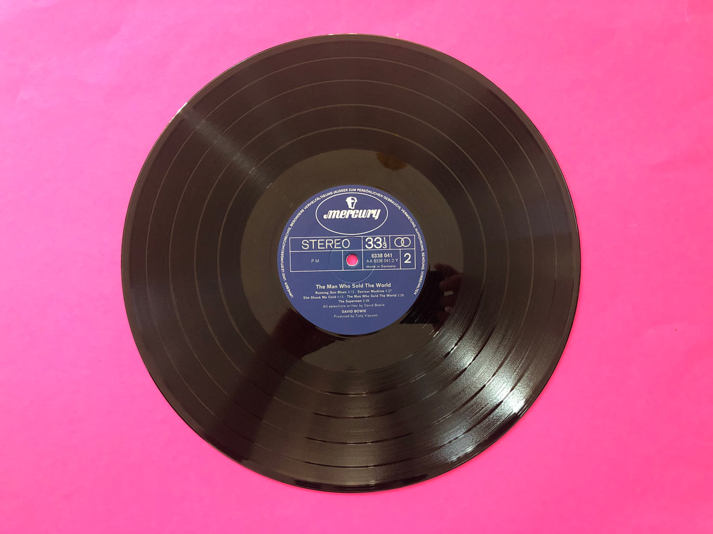 David Bowie : The Man Who Sold The World (LP,Album)