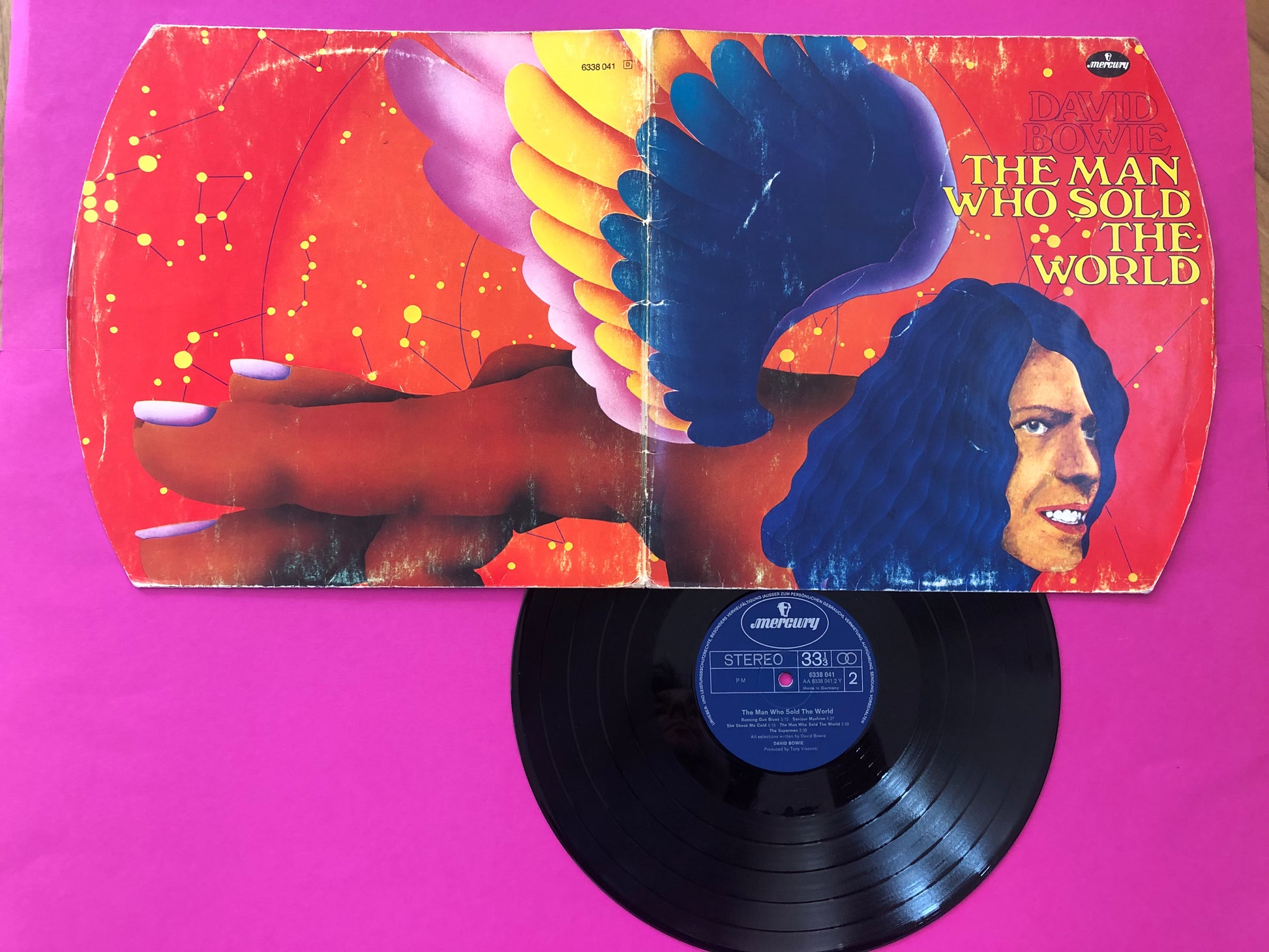 David Bowie : The Man Who Sold The World (LP,Album)