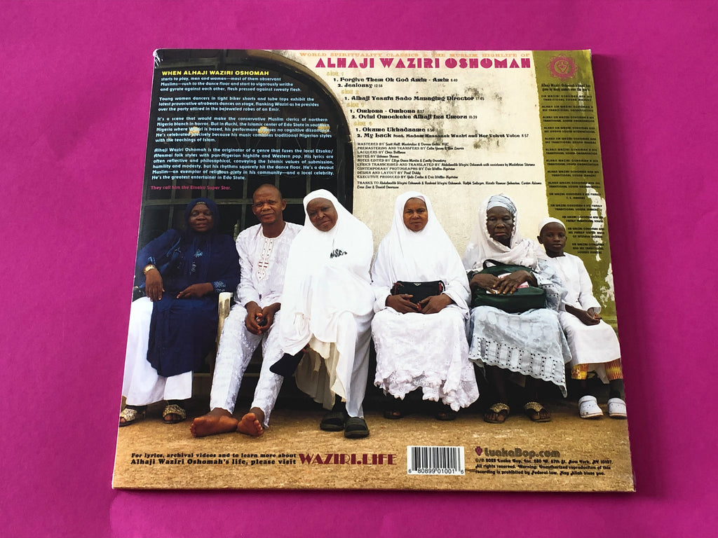 Alhaji Chief Kollington Ayinla & His Fuji '78 Organization : Blessing (LP, Album, Ltd, RE)