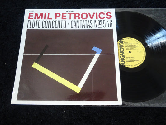 Emil Petrovics : Concerto for Flute and Orchestra / Kantatas Nos 5&6 (LP)