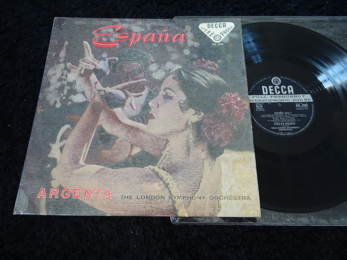 Ataúlfo Argenta, London Symphony Orchestra : España (LP,Reissue,Stereo)