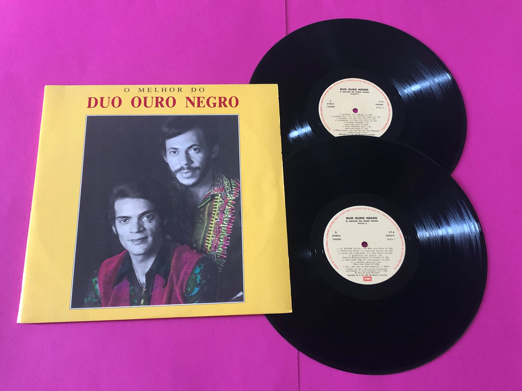 Duo Ouro Negro : O Melhor Do Duo Ouro Negro (2xLP, Album, Comp)