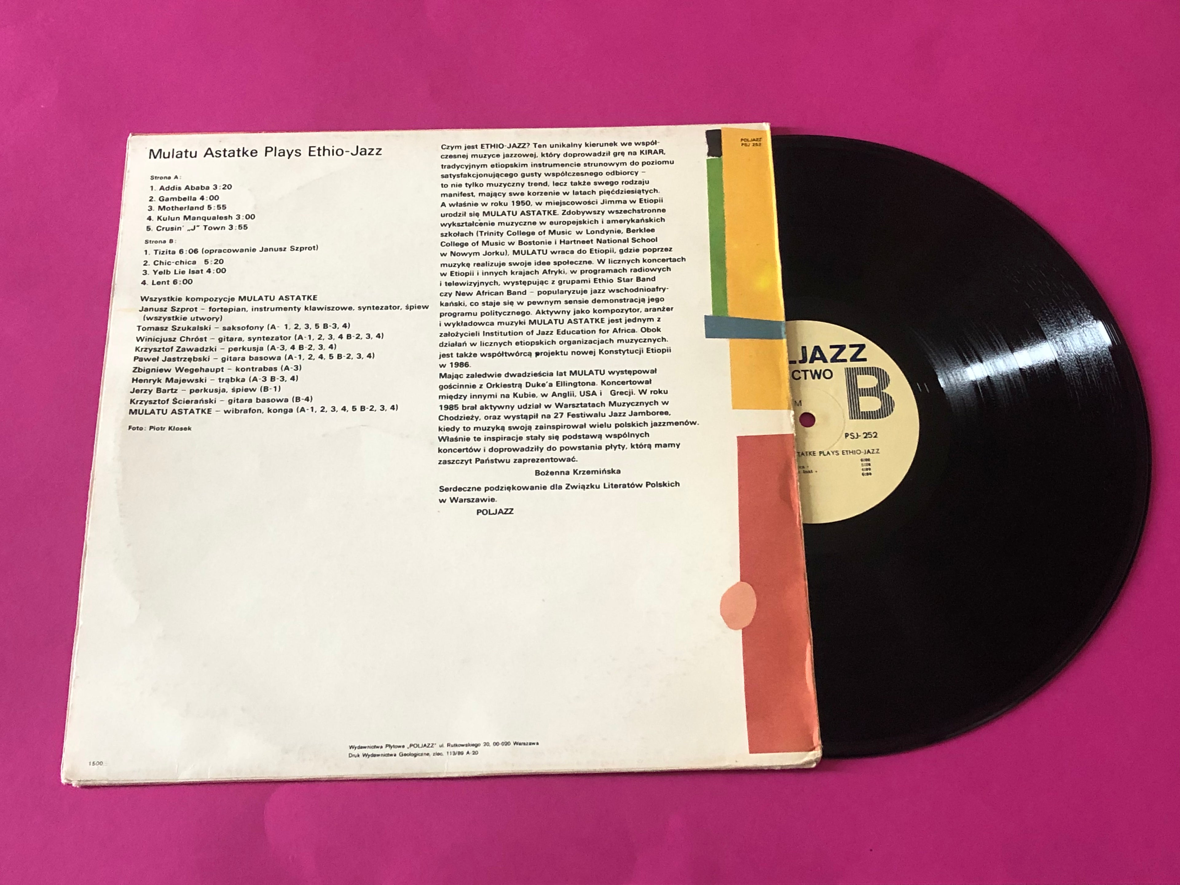 Mulatu Astatke : Plays Ethio-Jazz (LP, Album)