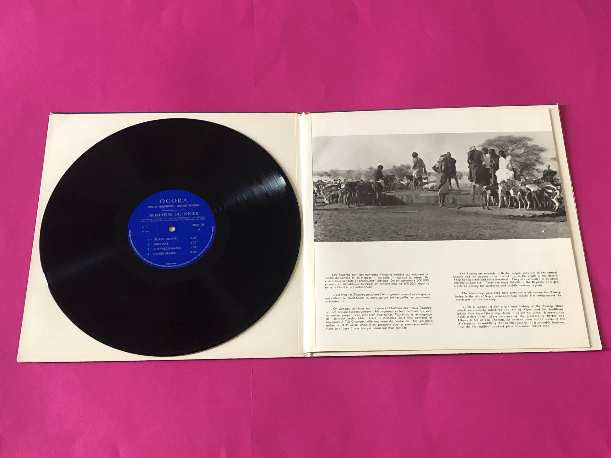 Various : Nomades Du Niger (Musique Des Touareg / Musique Des Bororo) (LP, Comp)
