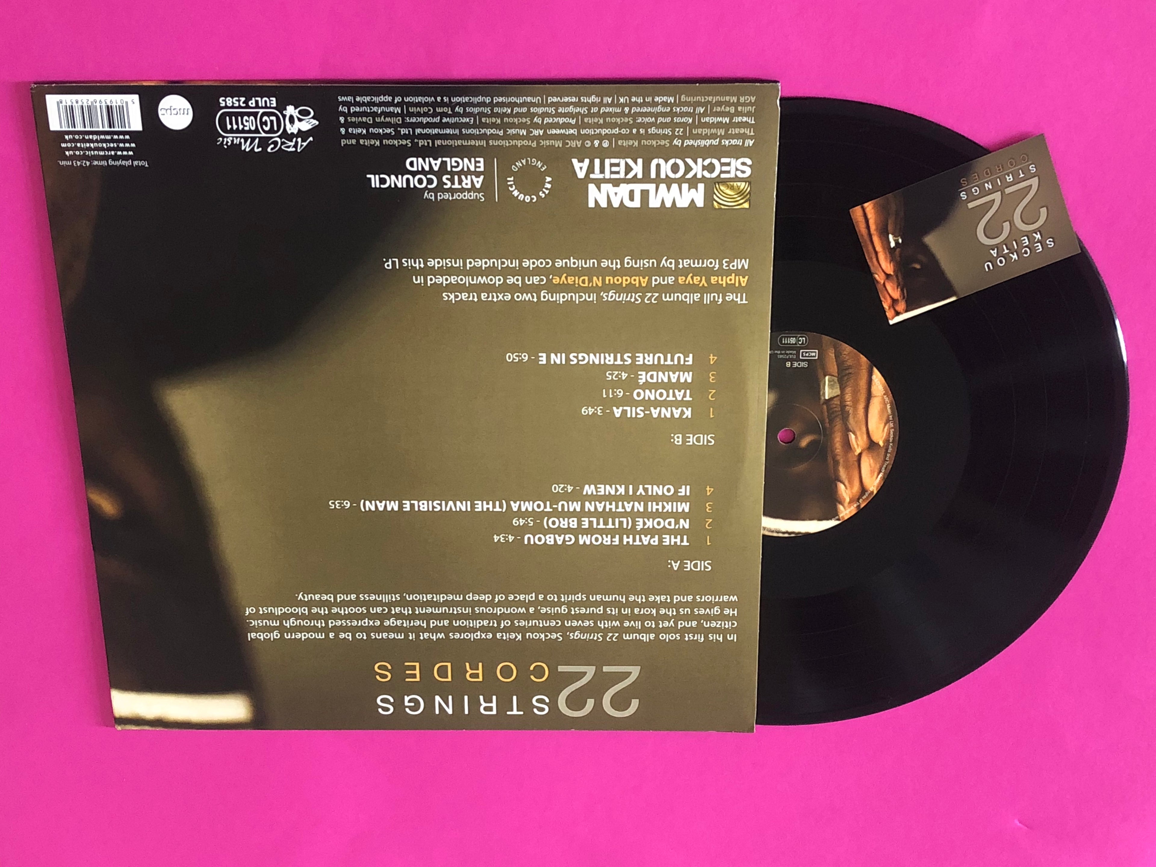 Seckou Keita : 22 Strings/Cordes (LP, Album)