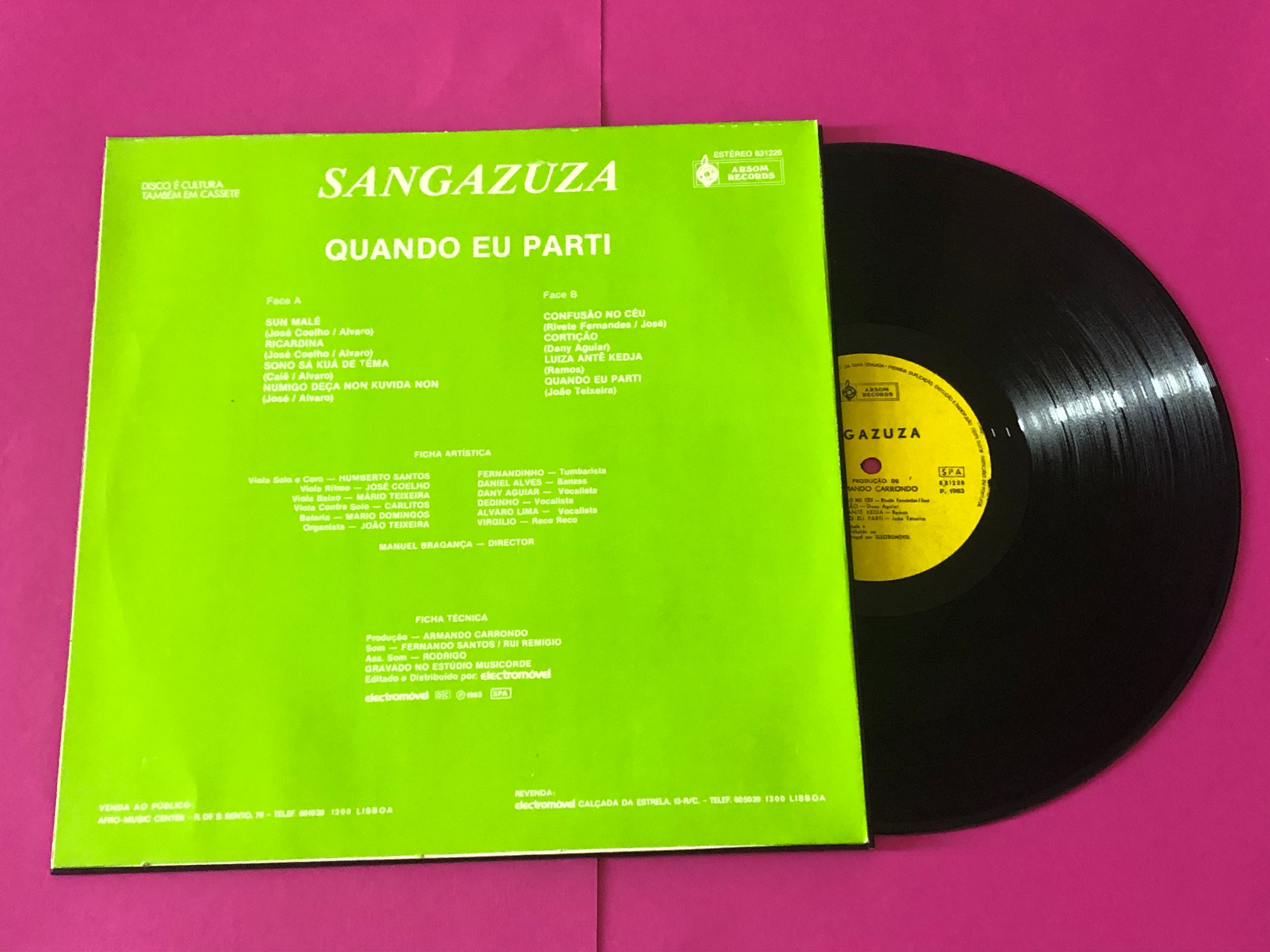 Sangazuza : Quando Eu Parti (LP, Album)