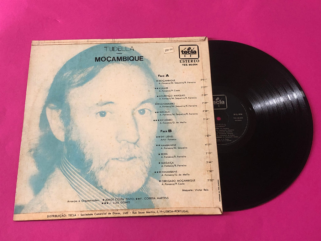 João Maria Tudela : Canta Moçambique (LP, Album)