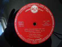 Load image into Gallery viewer, Pyotr Ilyich Tchaikovsky, Jascha Heifetz, Fritz Reiner, Chicago Symphony Orchestra : Violin Concerto (LP,Album,Stereo)
