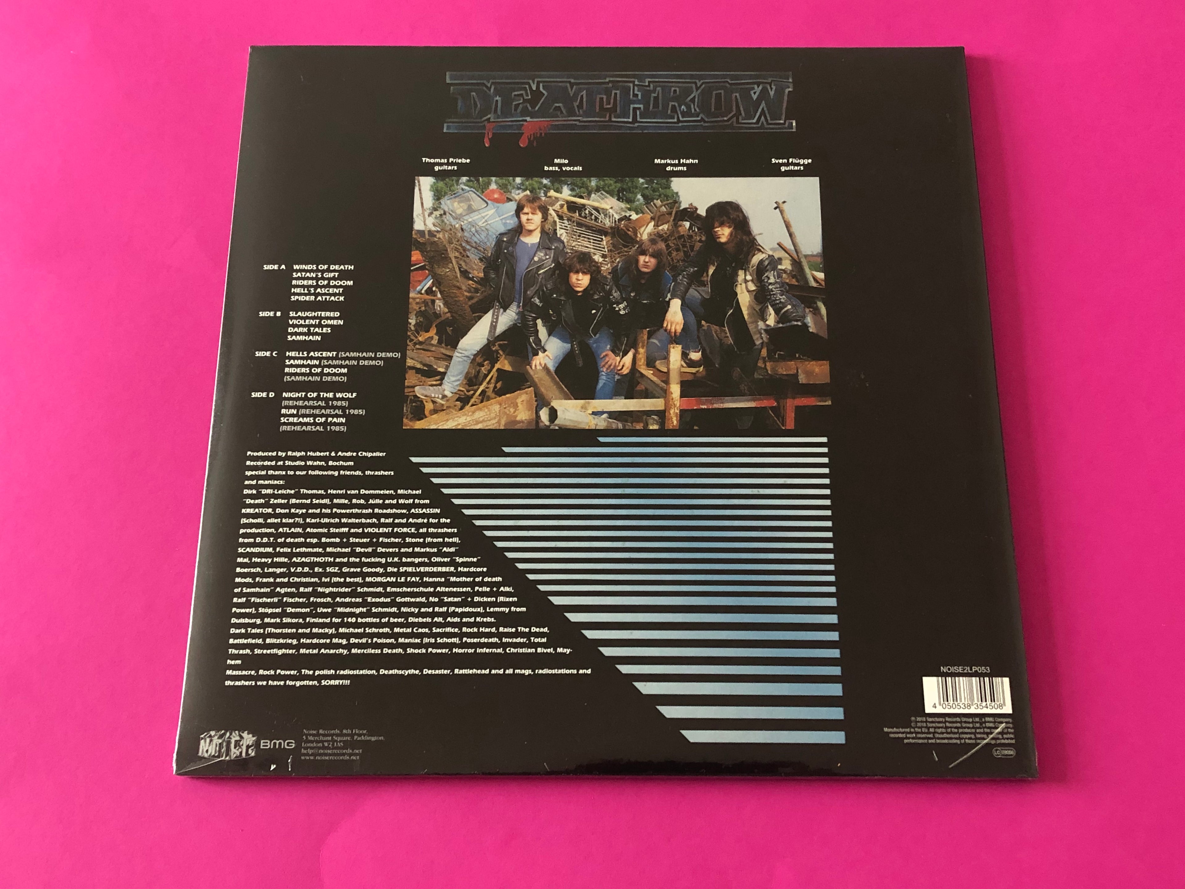 Deathrow : Riders Of Doom (LP,Album,Limited Edition,Reissue,Remastered)