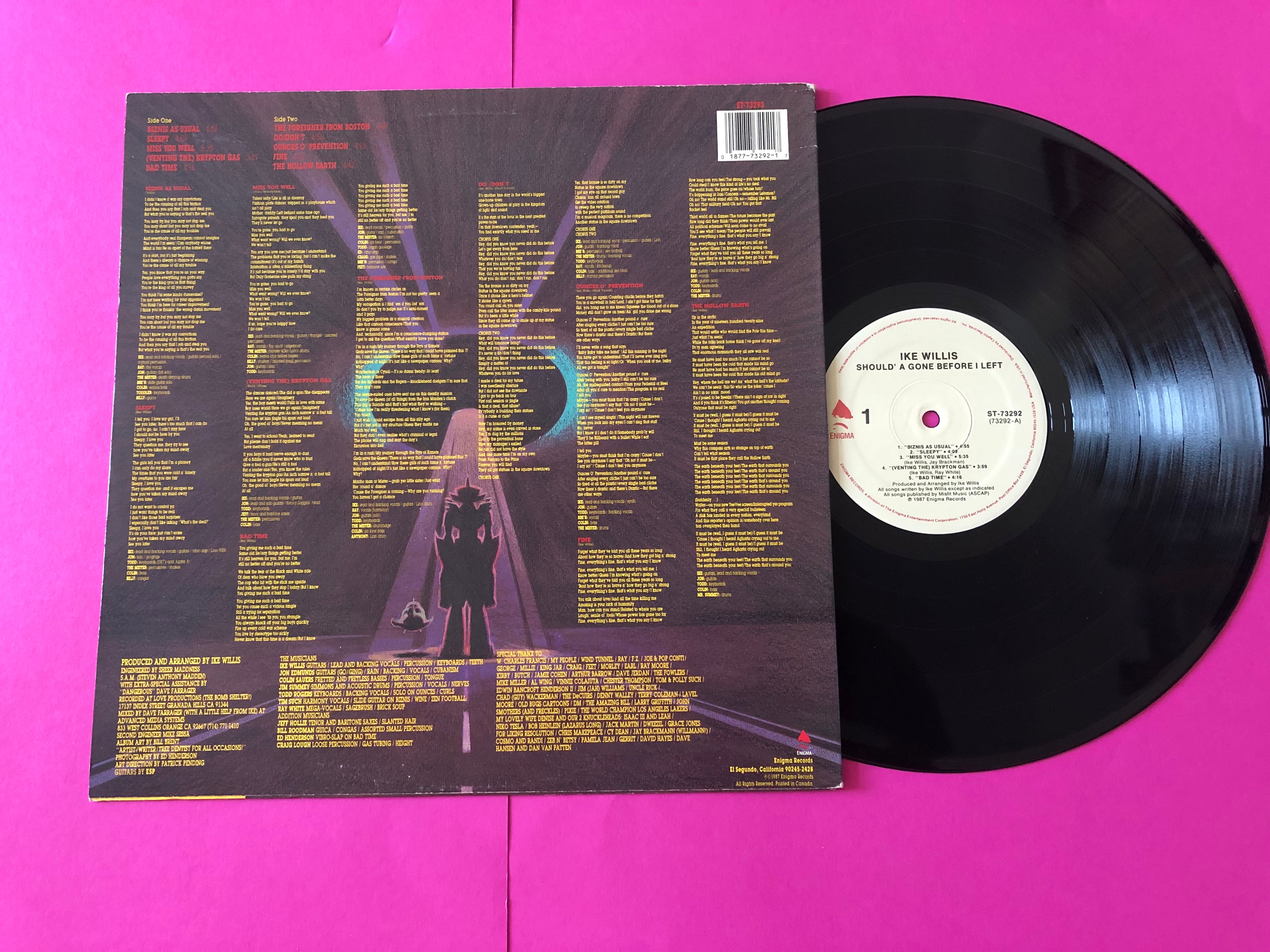Ike Willis : Should'a Gone Before I Left (LP,Album)