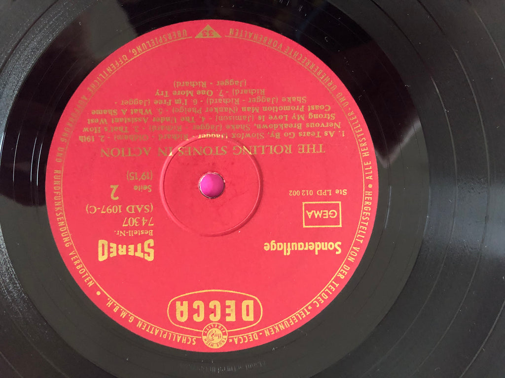 Rolling Stones, The : The Rolling Stones In Action (LP,Compilation,Club Edition,Special Edition)