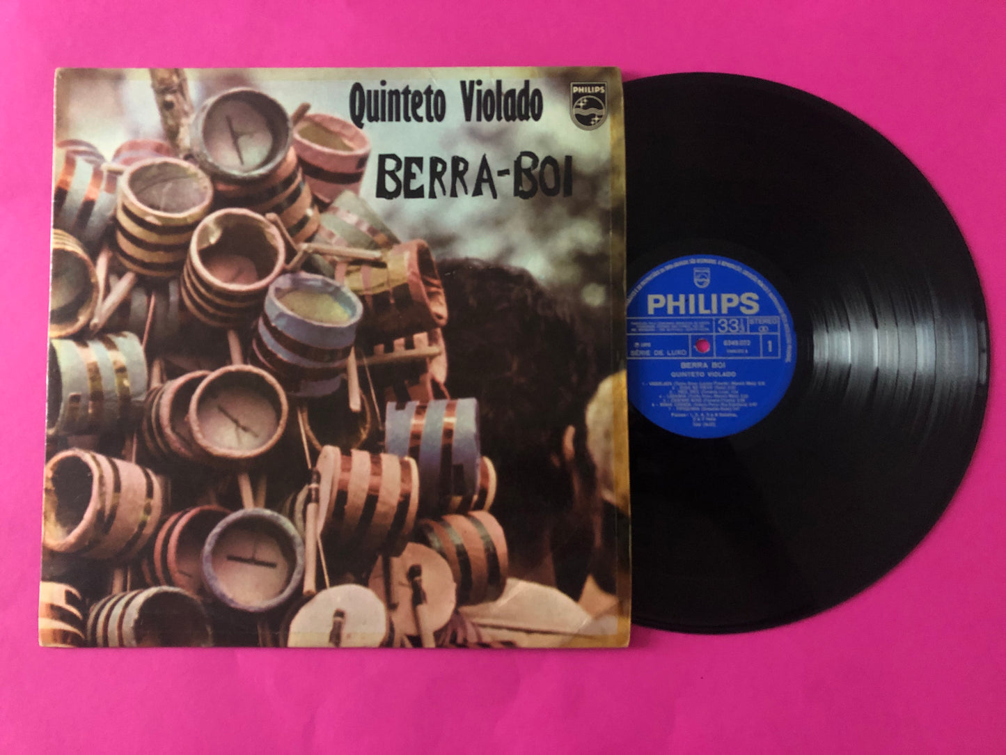 Quinteto Violado : Berra-Boi (LP,Album)
