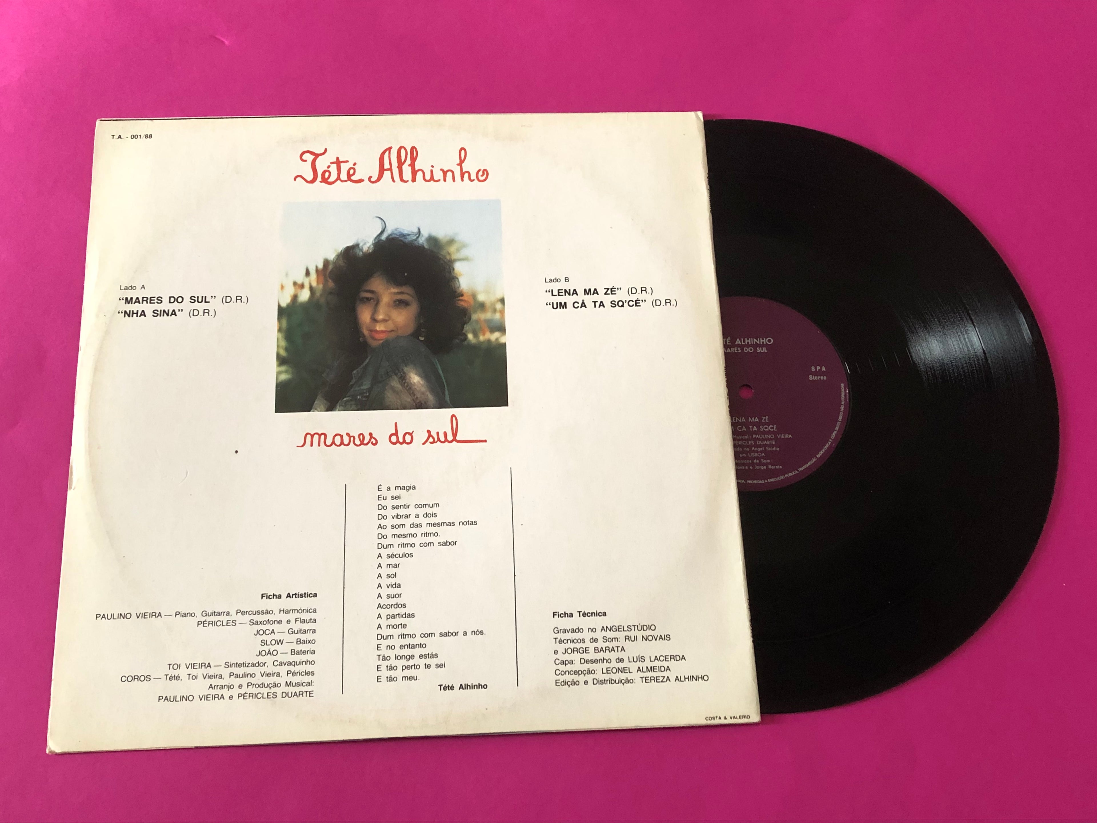 Tété Alhinho : Mares Do Sul (12")
