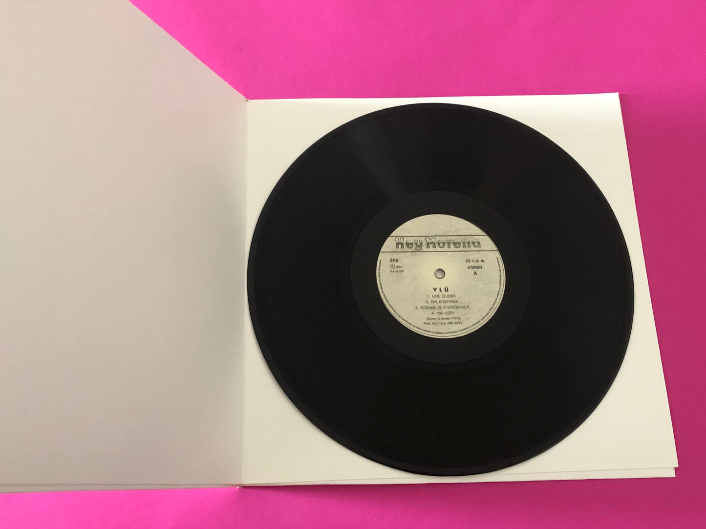 Vlú : Hey Morena (LP, Album)