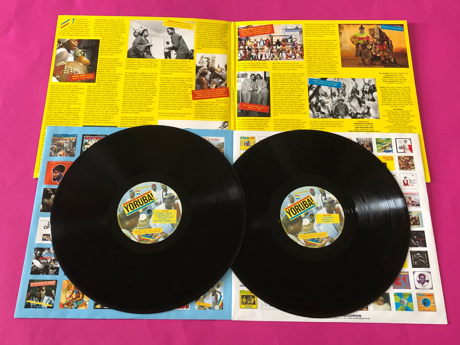 Konkere Beats : Yoruba! Songs & Rhythms For The Yoruba Gods In Nigeria (2xLP, Album)