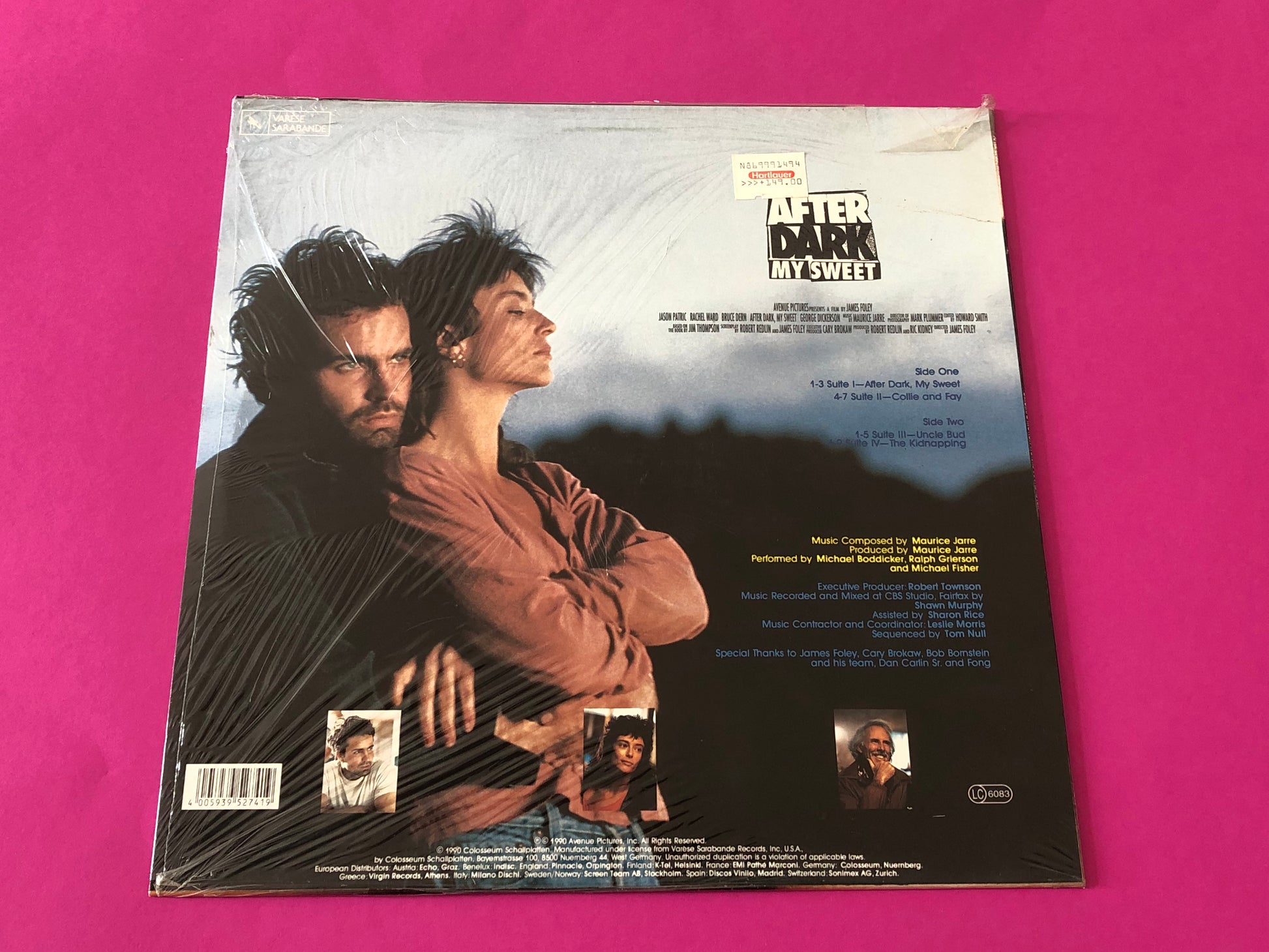 Maurice Jarre : After Dark, My Sweet (LP, Album)