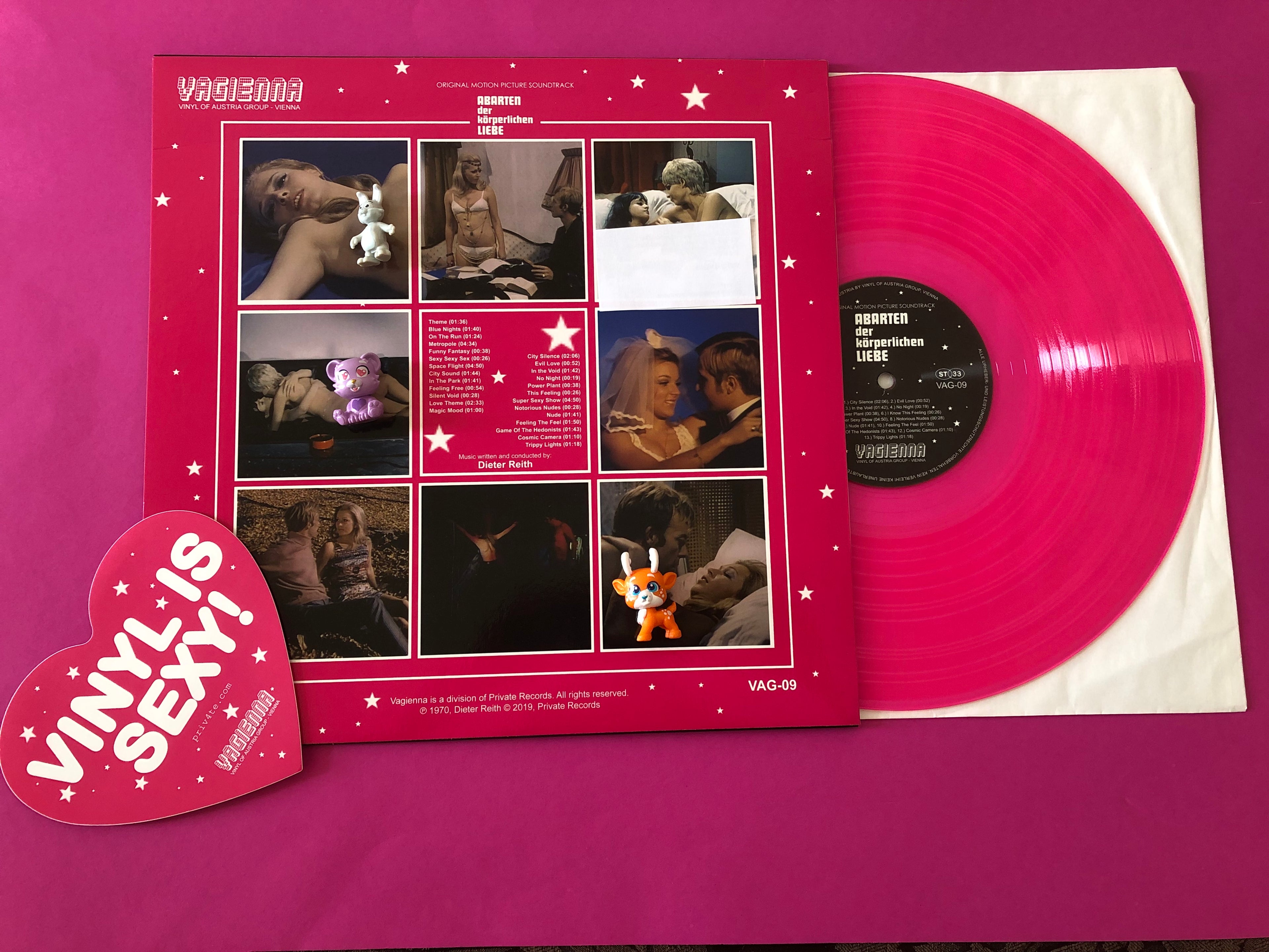 Dieter Reith : Degenerated Love - Abarten Der Körperlichen Liebe (LP, Ltd, RM, Pin)