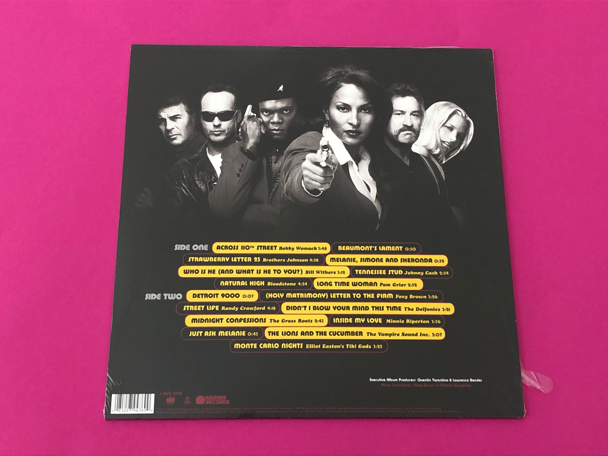 Various : Jackie Brown (Music From The Miramax Motion Picture) (LP,Compilation,Reissue)