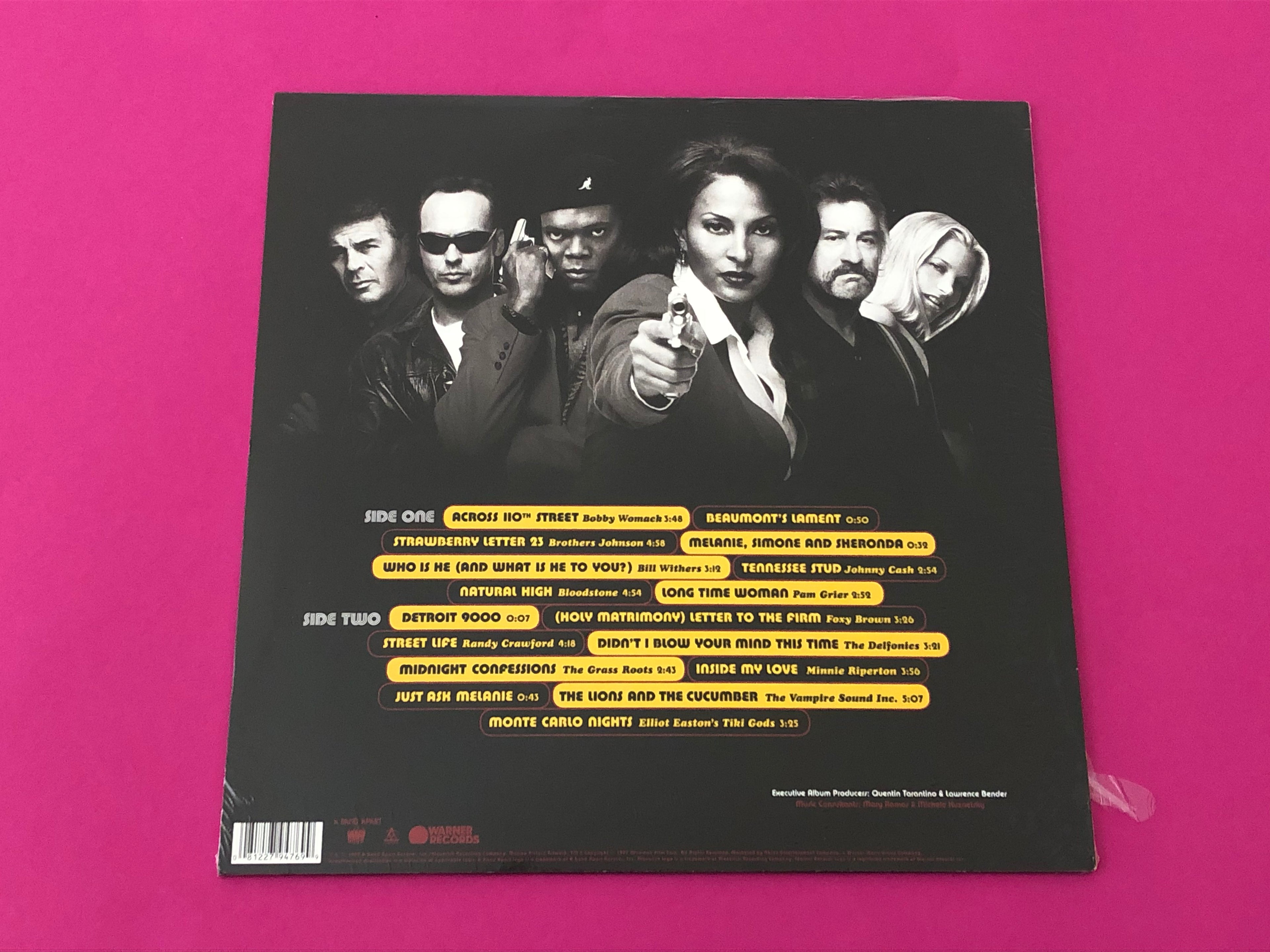 Various : Jackie Brown (Music From The Miramax Motion Picture) (LP,Compilation,Reissue)