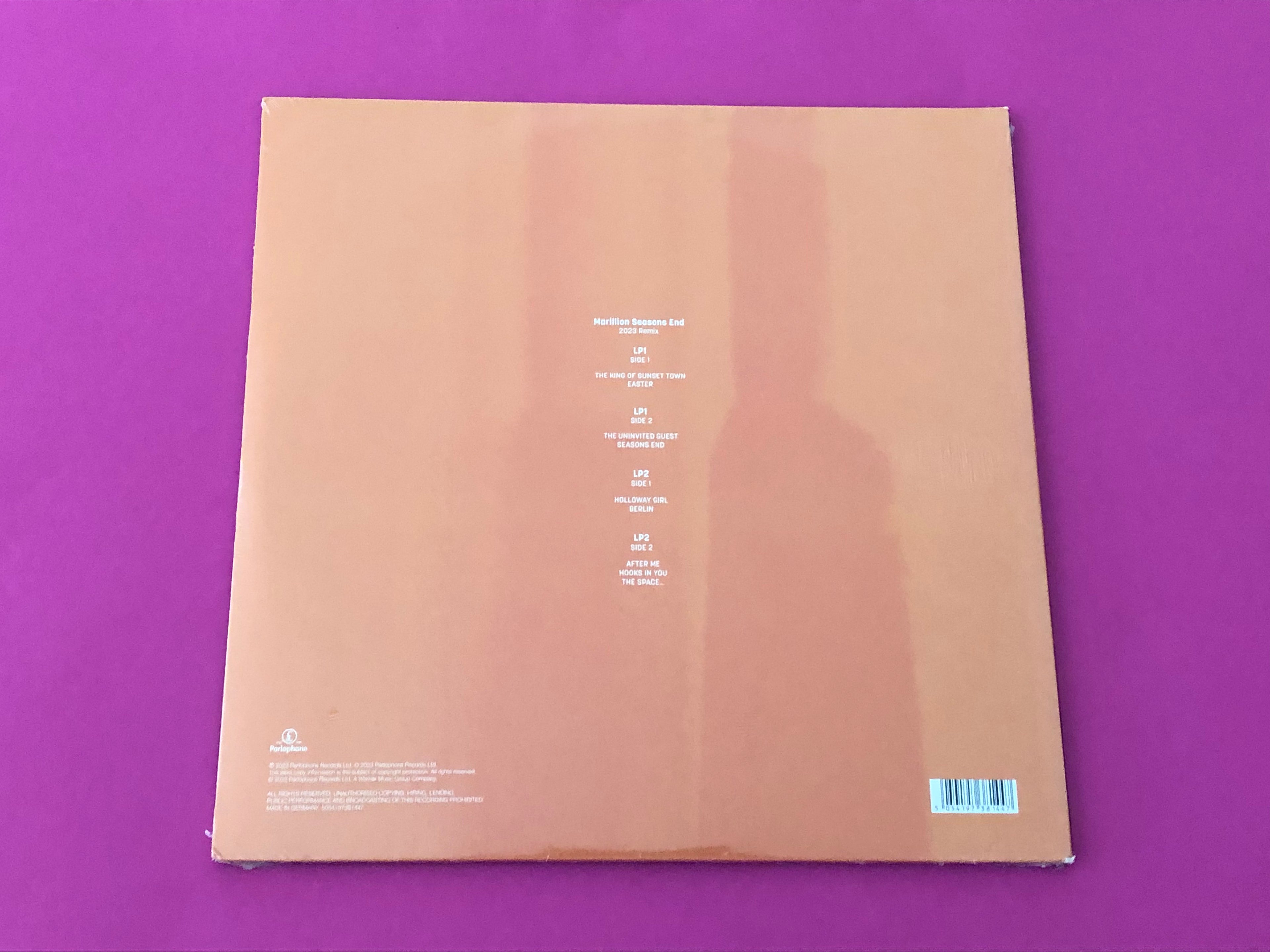 Marillion : Seasons End (LP,Album,Reissue)