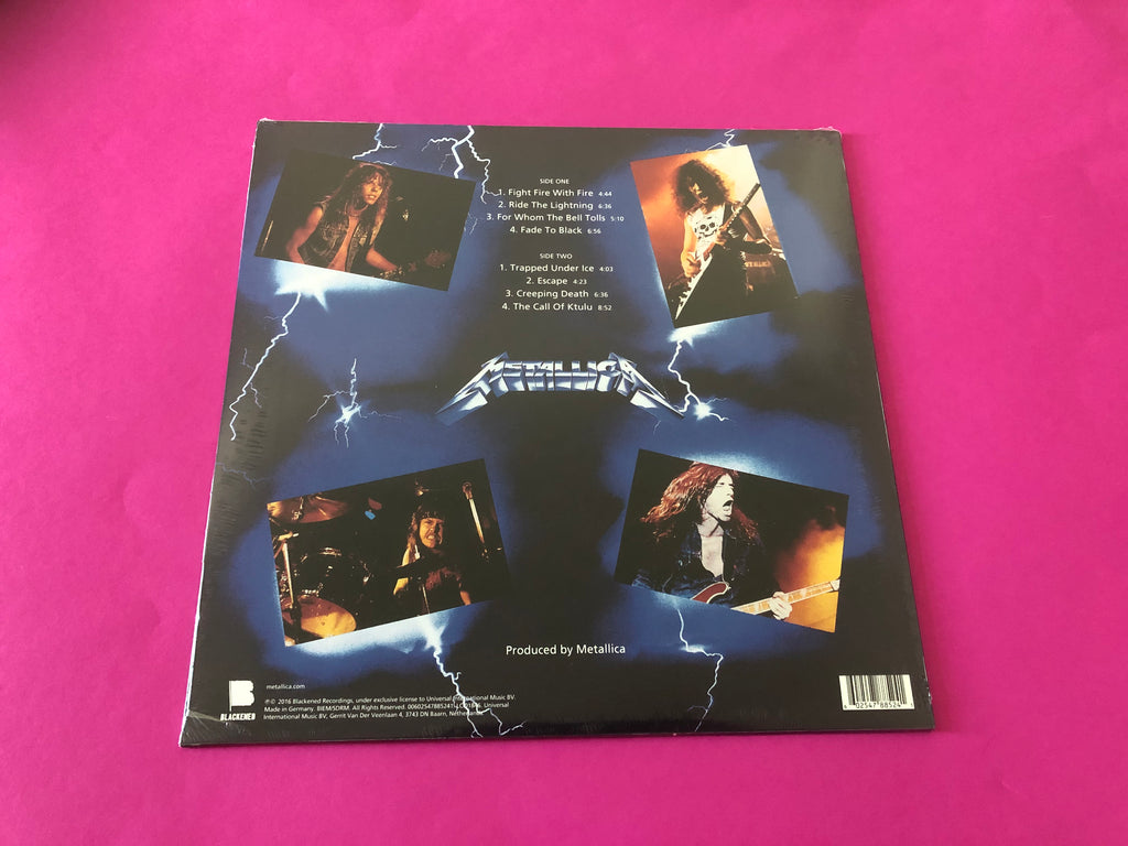 Metallica : Ride The Lightning (LP,Album,Reissue,Remastered)