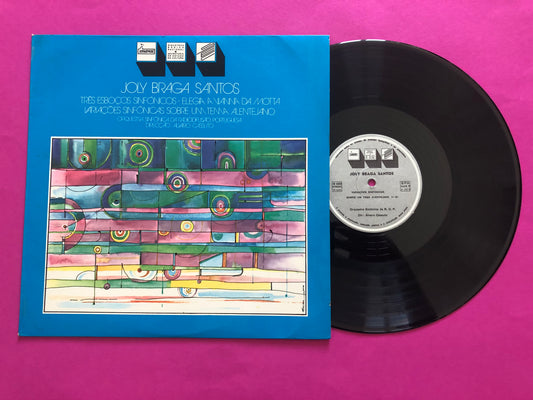 Joly Braga Santos – Orquestra Sinfónica da RDP, Álvaro Cassuto : Três Esboços Sinfónicos • Elegia A Vianna Da Motta • Variações Sinfónicas Sobre Um Tema Alentejano (LP,Album)