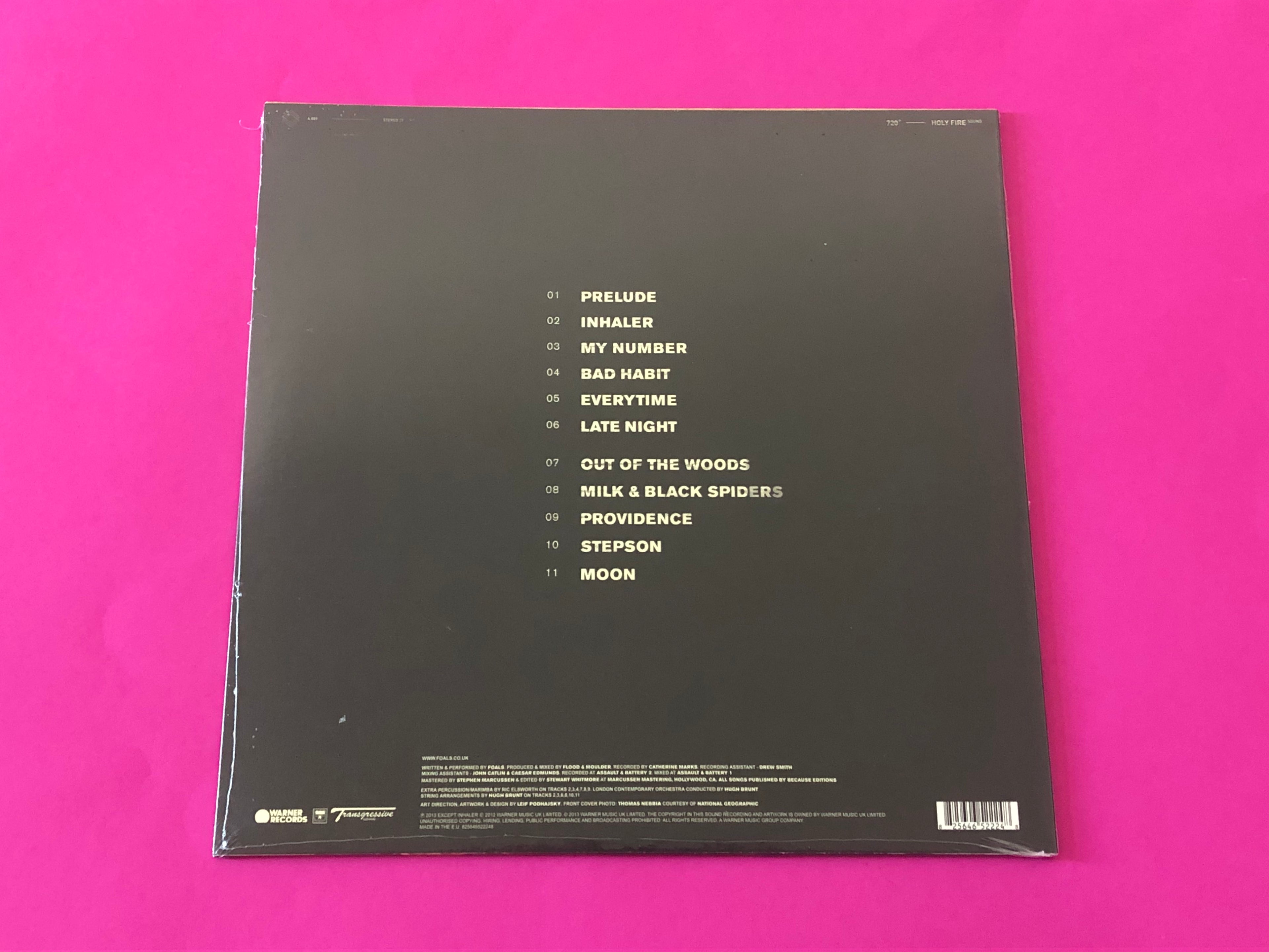 Foals : Holy Fire (LP,Album,Stereo)