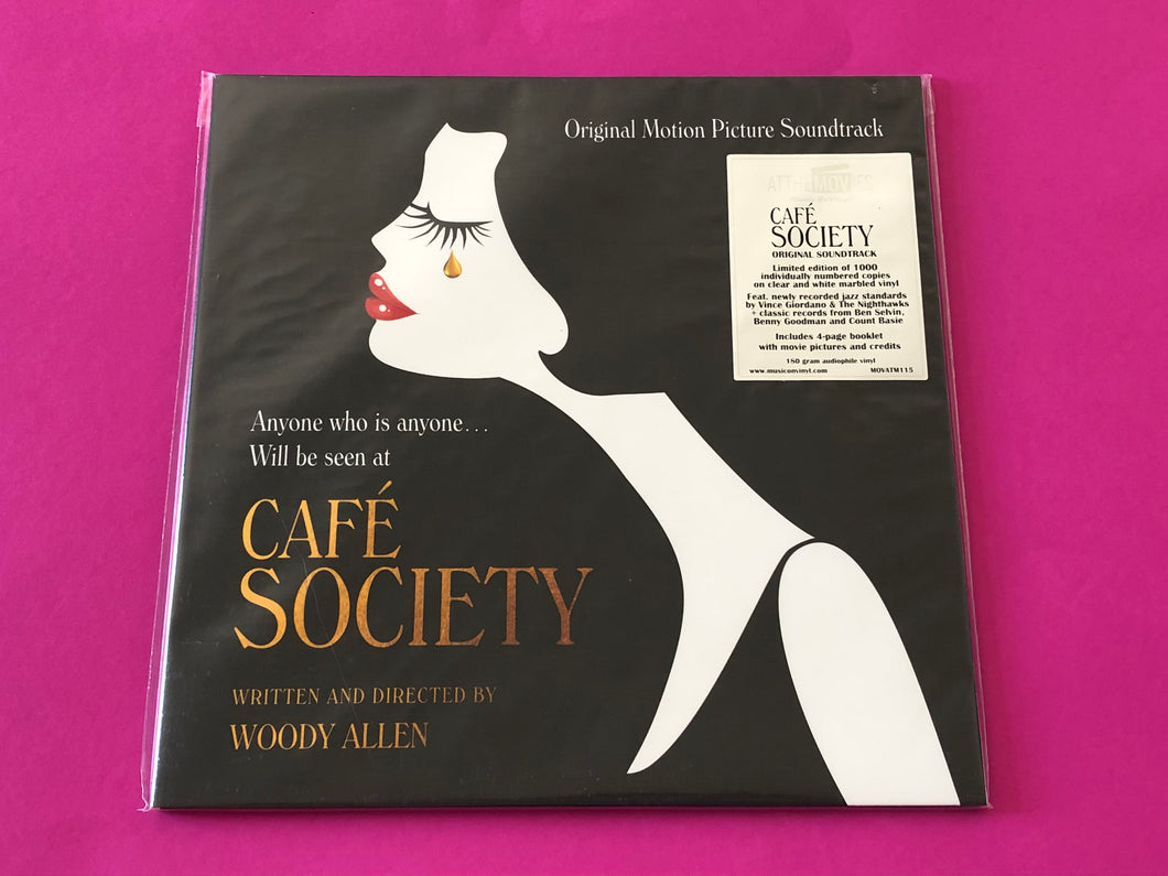 Various : Café Society (Original Motion Picture Soundtrack) (LP, Ltd, Num, RE, Cle)