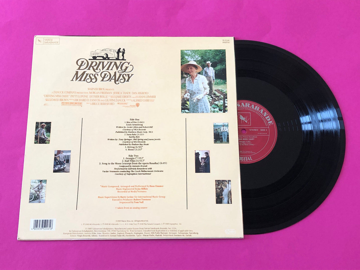 Hans Zimmer : Driving Miss Daisy (Original Soundtrack) (LP, Album)