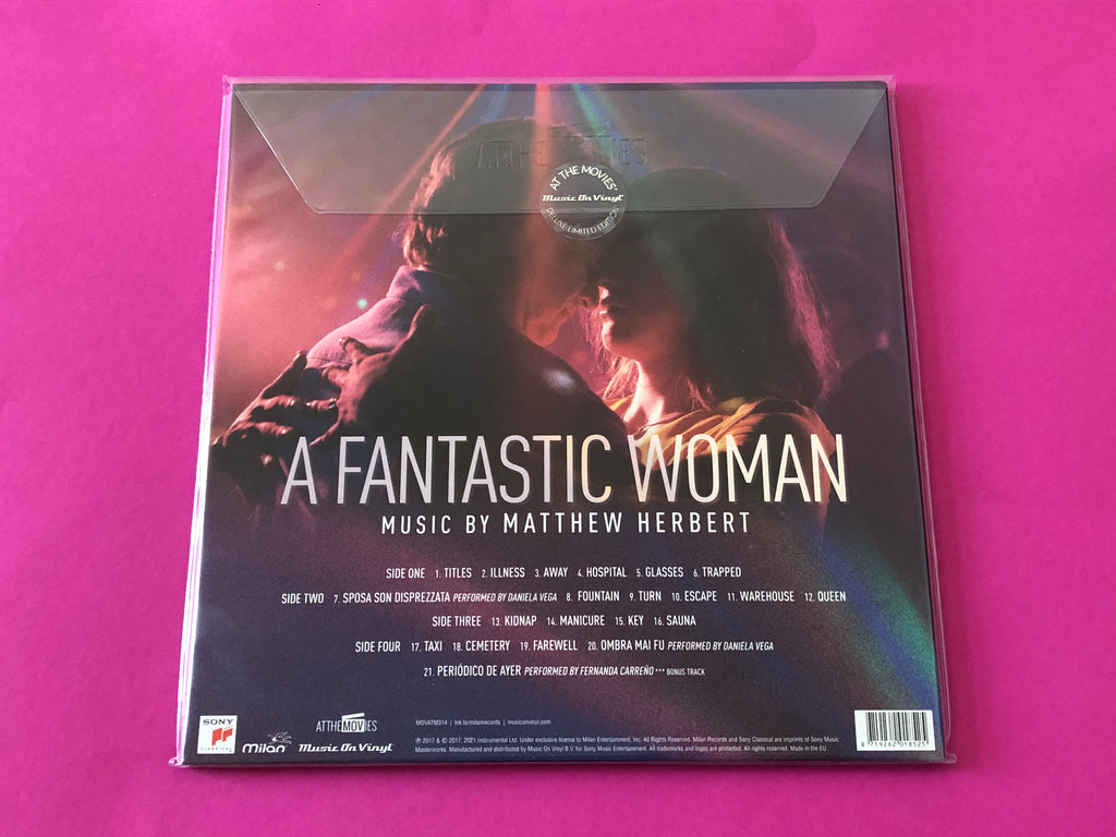 Matthew Herbert : A Fantastic Woman (Original Motion Picture Soundtrack) (LP,Album,Limited Edition,Numbered,Reissue)
