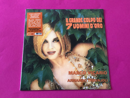 Armando Trovaioli : Il Grande Colpo Dei 7 Uomini D'Oro (LP, Album, Ltd, RE, Ora)