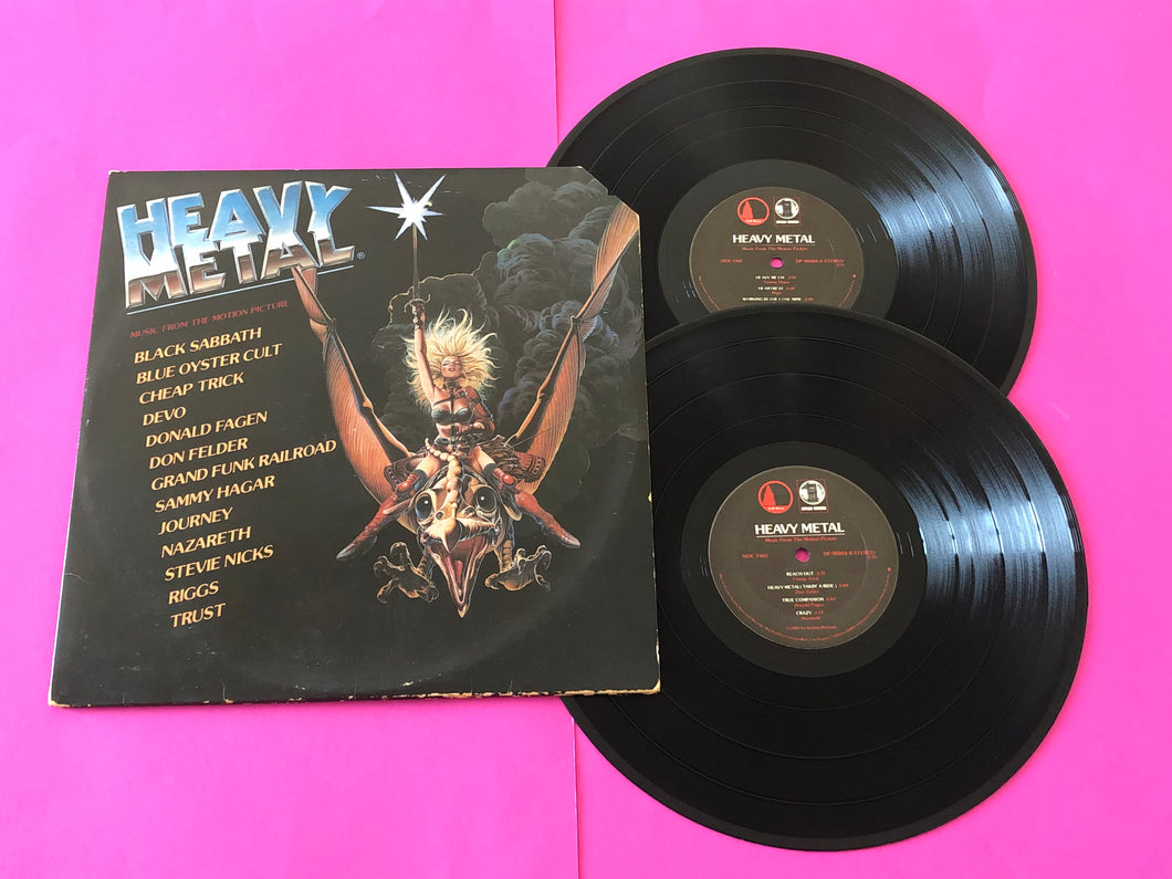 Various : Heavy Metal - Music From The Motion Picture (2xLP, Album, Comp, CP )