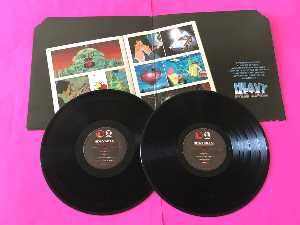 Various : Heavy Metal - Music From The Motion Picture (2xLP, Album, Comp, CP )