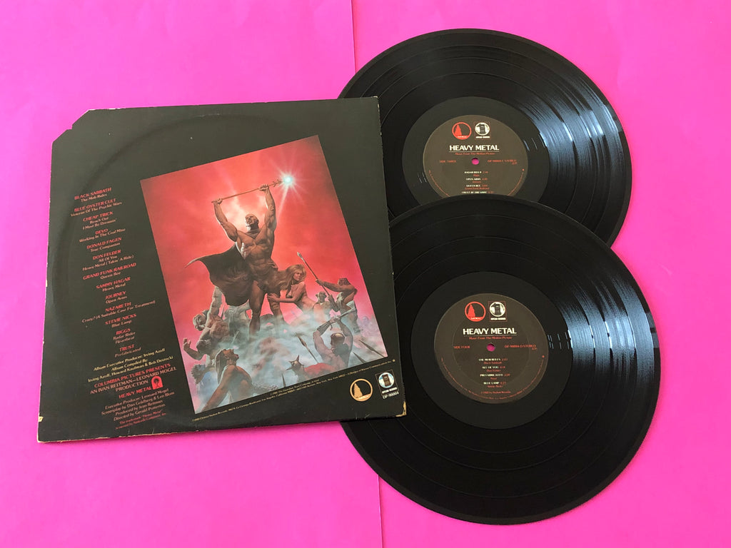 Various : Heavy Metal - Music From The Motion Picture (2xLP, Album, Comp, CP )