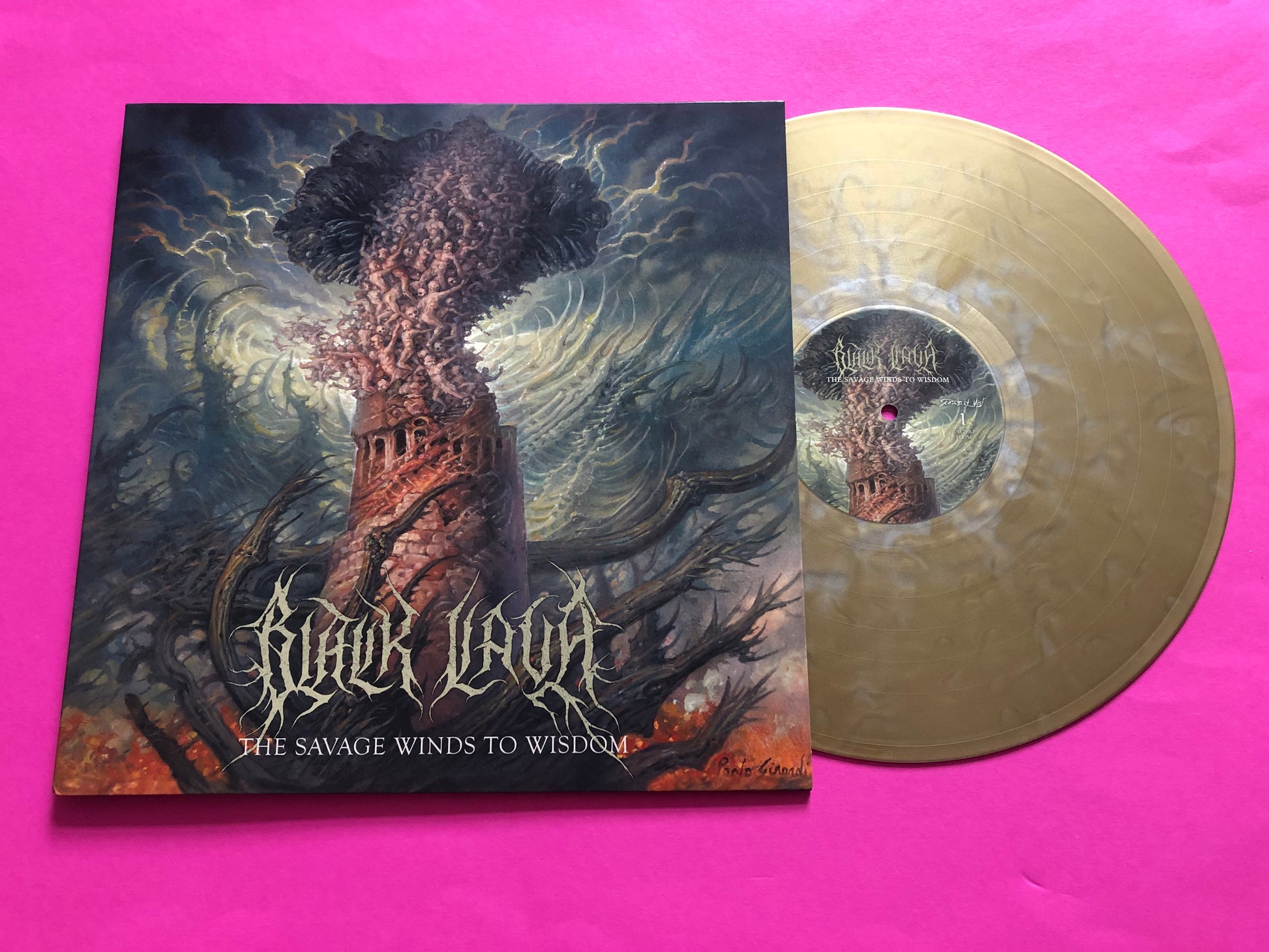 Black Lava : The Savage Winds To Wisdom (LP)