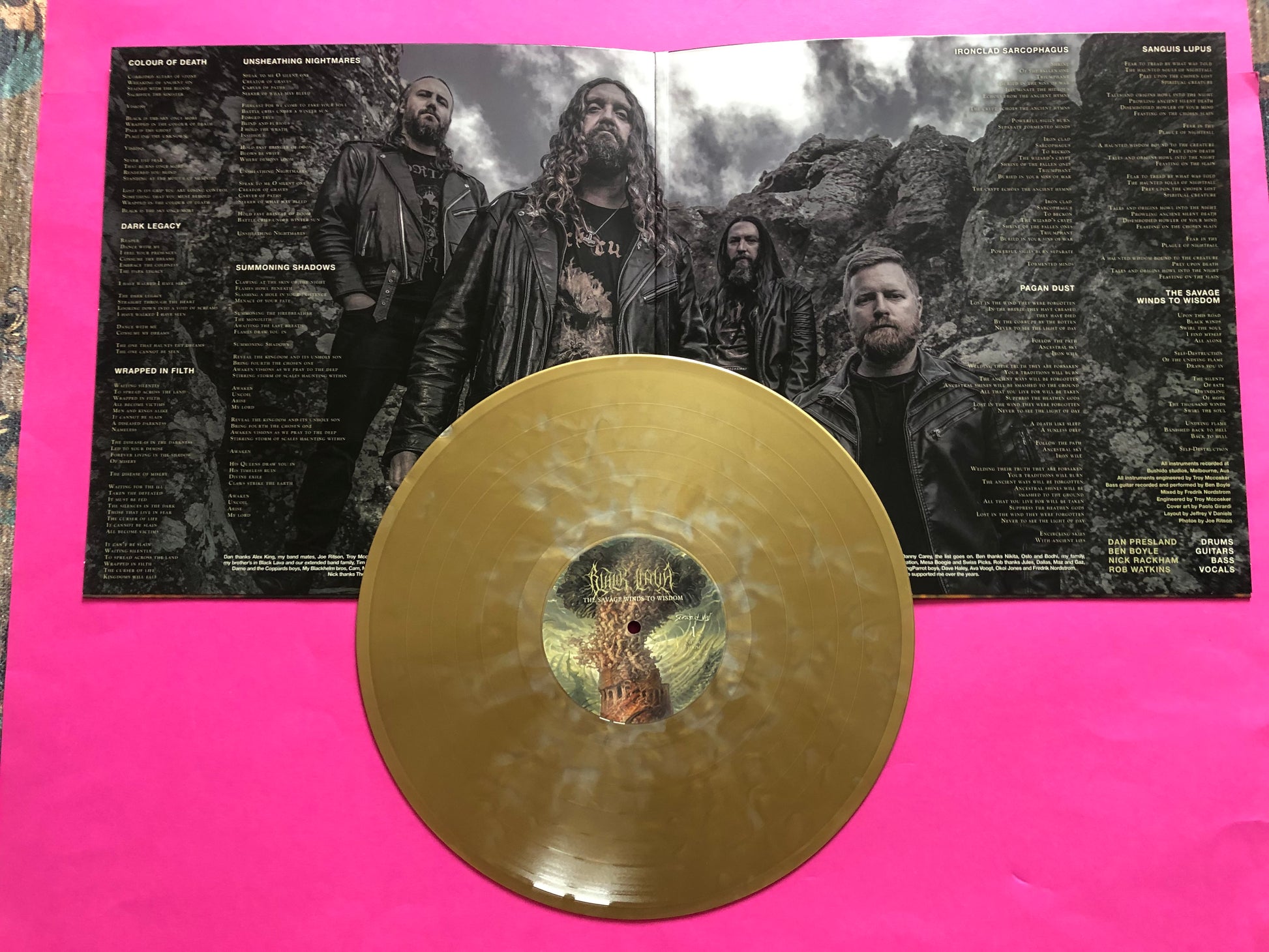 Black Lava : The Savage Winds To Wisdom (LP)