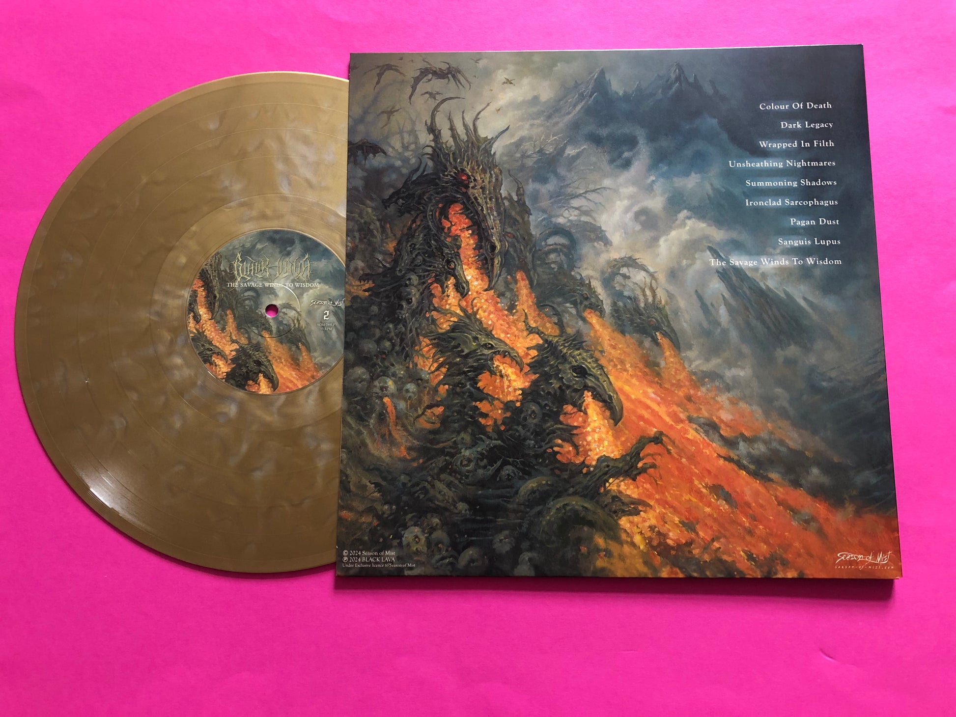 Black Lava : The Savage Winds To Wisdom (LP)