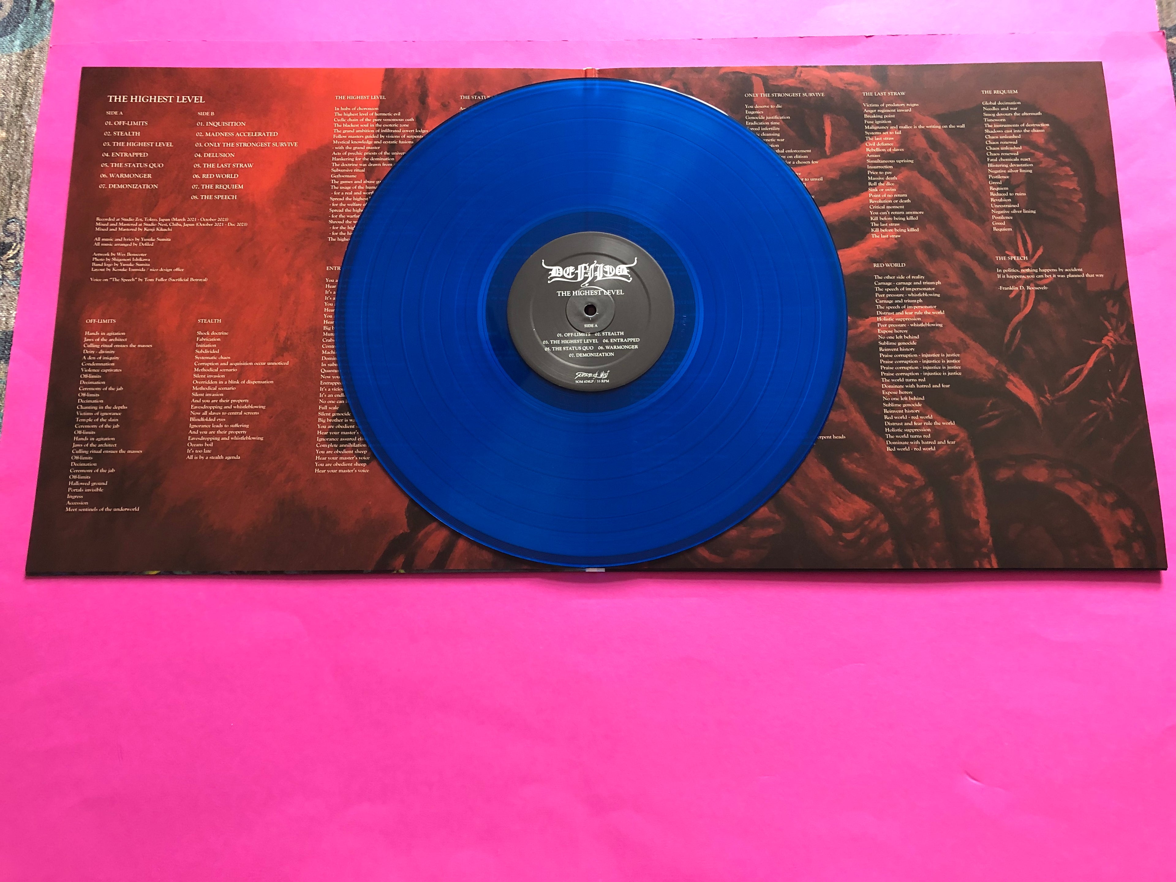Defiled : The Highest Level (LP,Album,Limited Edition)