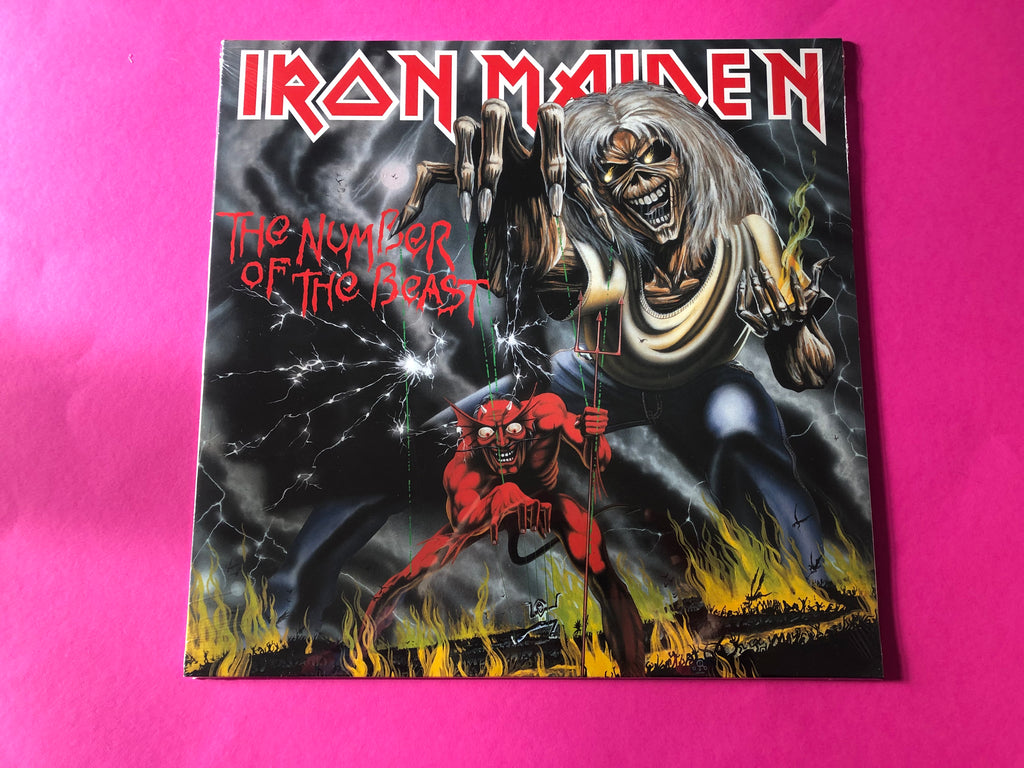 Iron Maiden : The Number Of The Beast (LP,Album,Reissue,Remastered)