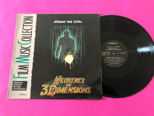 Harry Manfredini And Michael Zager : Friday The 13th: Meurtres En 3 Dimensions (Original Motion Picture Soundtrack) (LP)