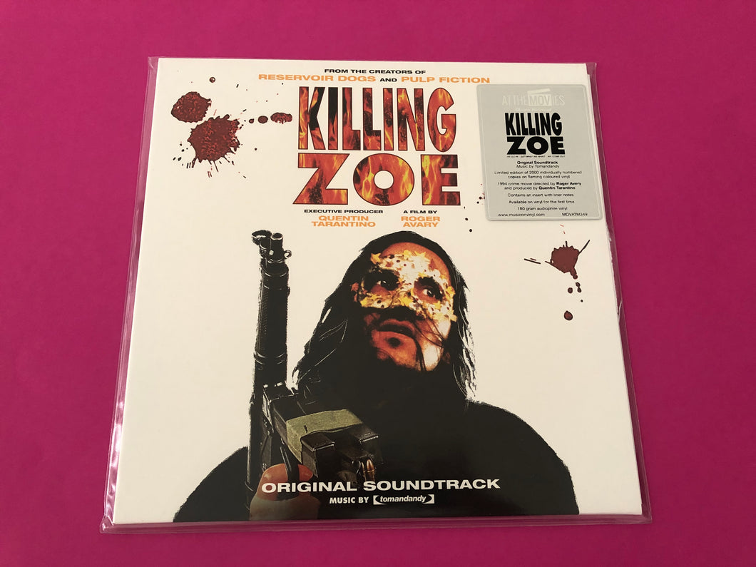 Tomandandy : Killing Zoe (Original Soundtrack) (LP, Album, Ltd, Num, RE, Ora)