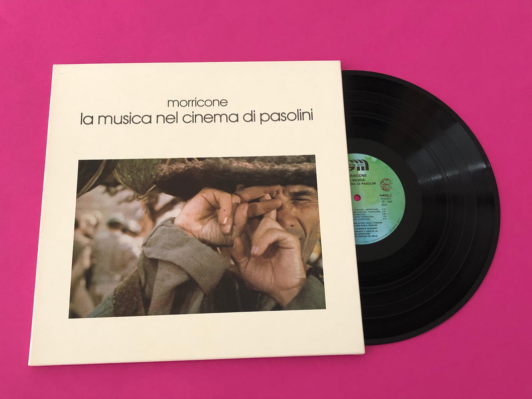Ennio Morricone : La Musica Nel Cinema Di Pasolini (LP, Comp + Box)