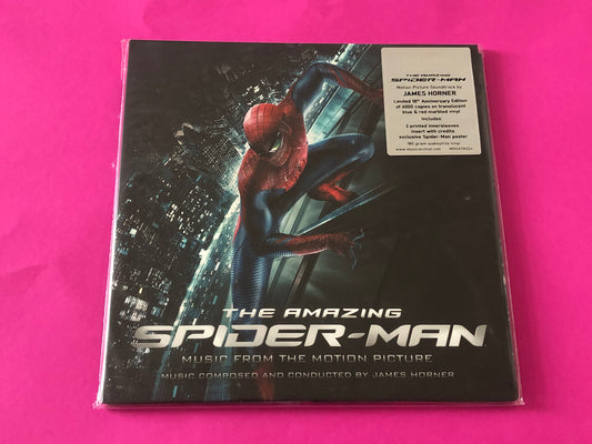 James Horner : The Amazing Spider-Man (2xLP, Ltd, Num, RE, Blu)
