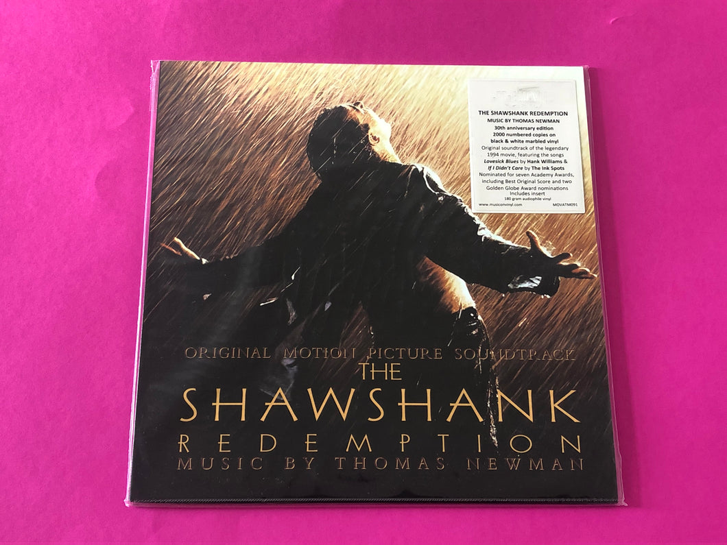 Thomas Newman : The Shawshank Redemption (Original Motion Picture Soundtrack) (2xLP, Album, Ltd, Num, Whi)