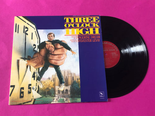 Tangerine Dream / Sylvester Levay : Three O'Clock High (Original Motion Picture Soundtrack) (LP, Album)