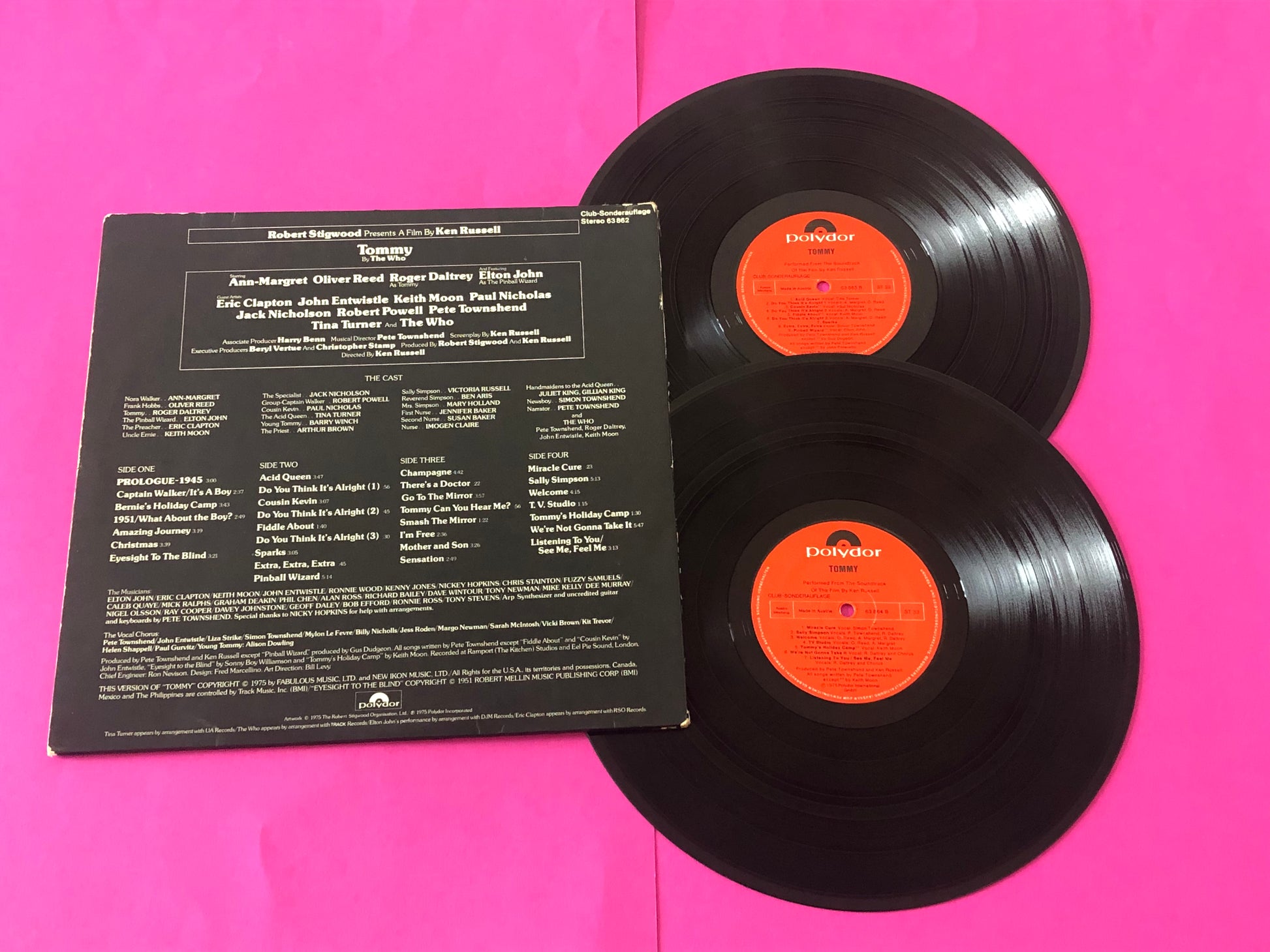 Various : The Soundtrack Of The Ken Russell Film "Tommy" (2xLP, Album, Club)
