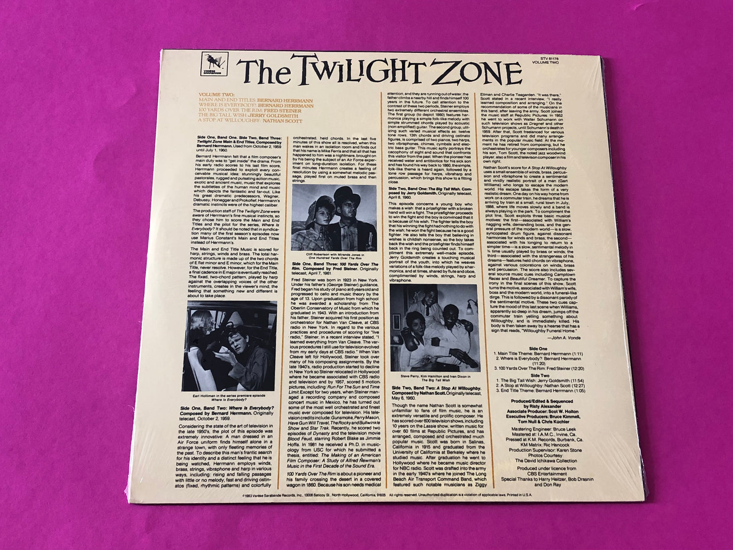 Various : The Twilight Zone (Volume Two) (LP, Album)