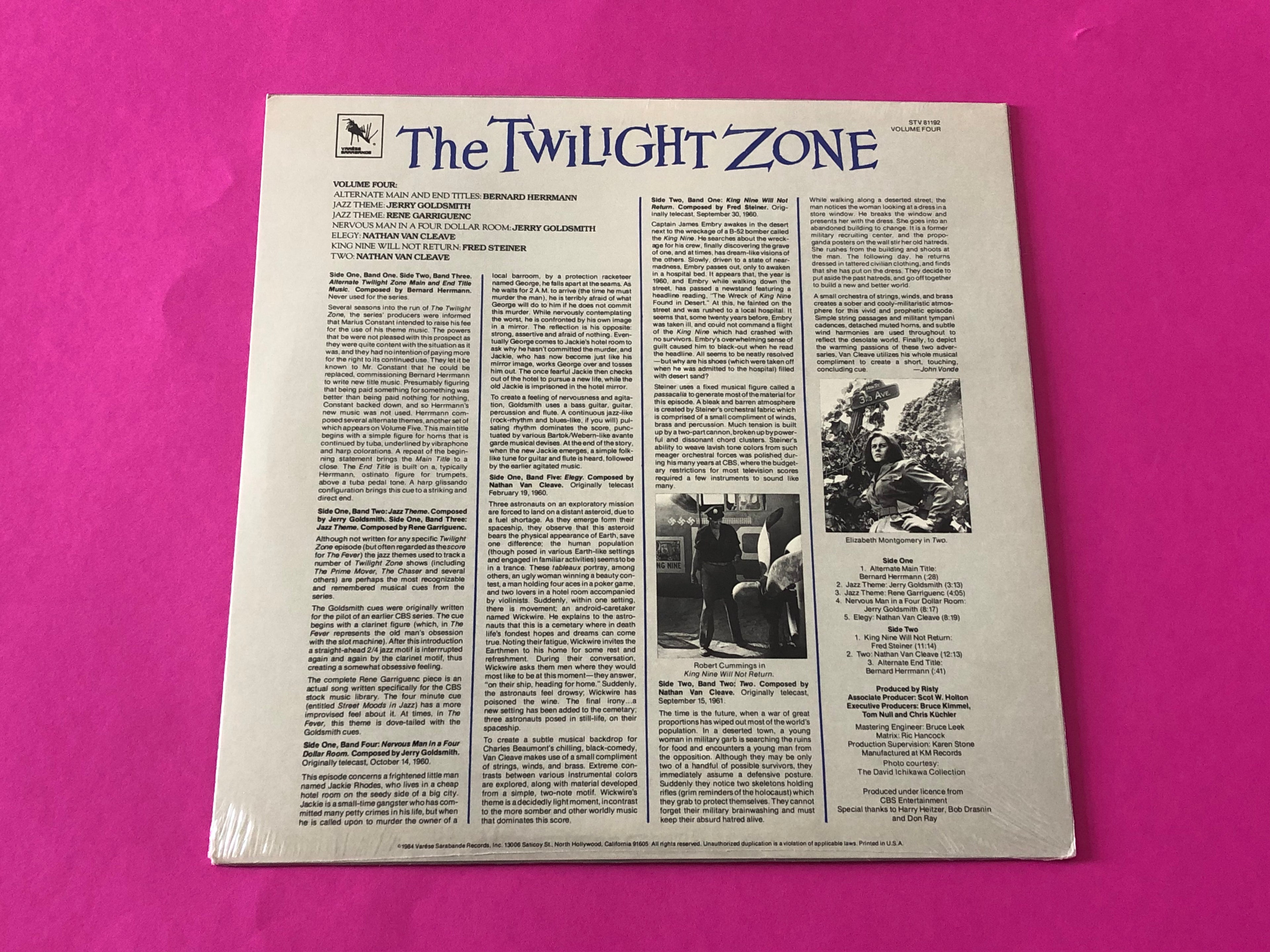 Various : The Twilight Zone Volume Four (LP, Album)