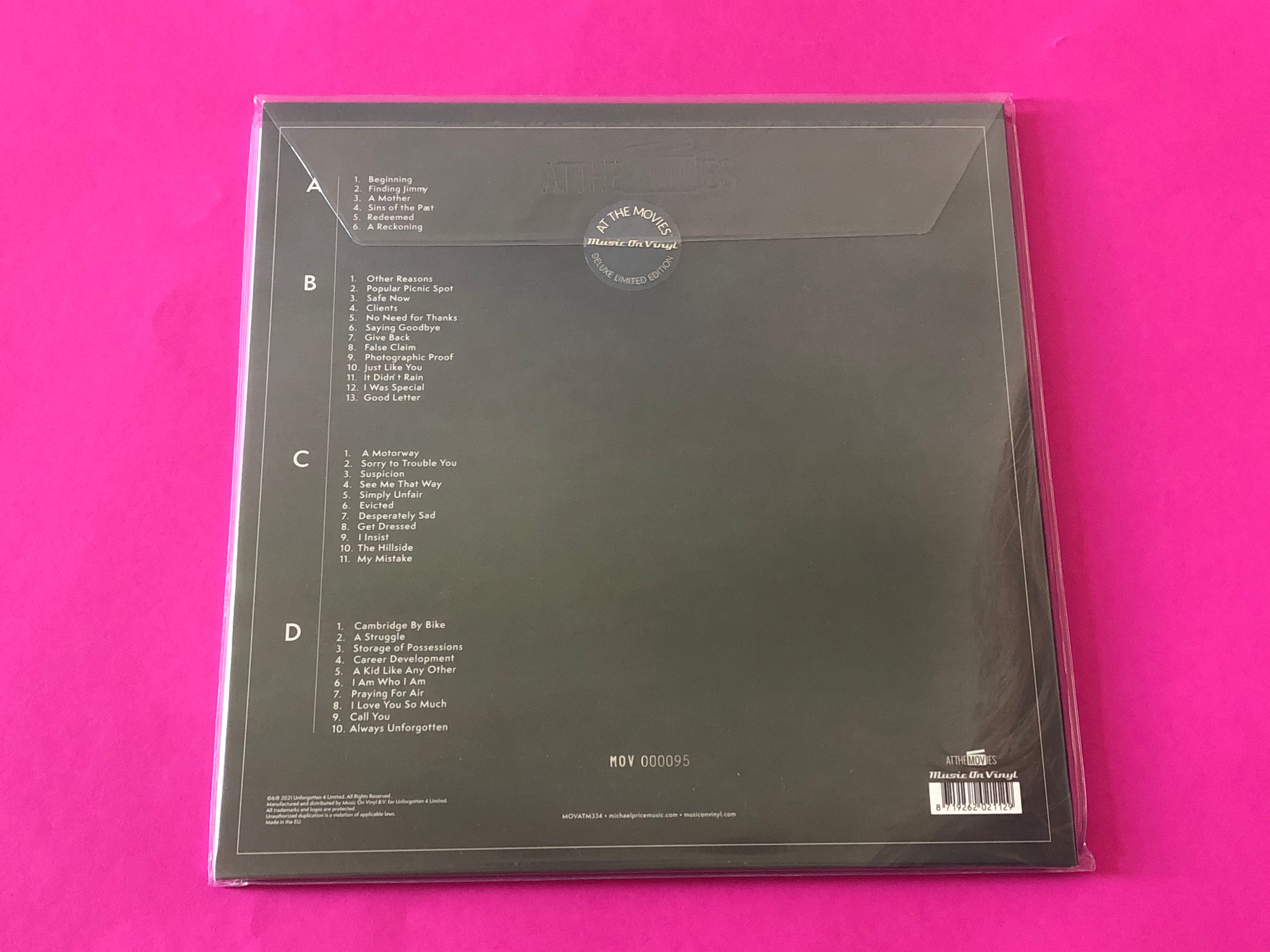 Michael Price (2) : Unforgotten (Original Television Soundtrack) (2xLP, Ltd, Num, Cry)